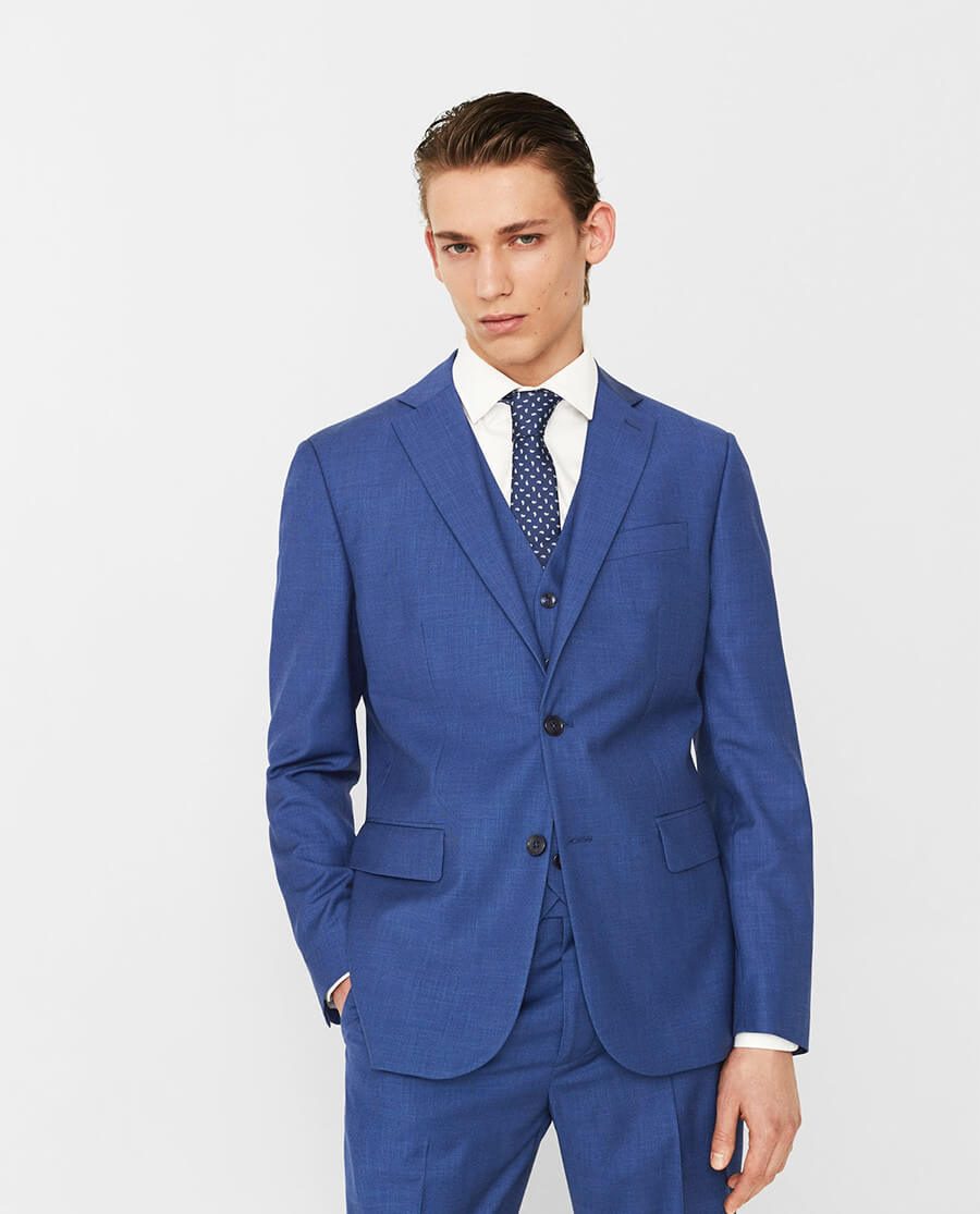 Suit jacket - ink blue